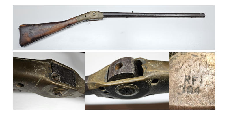 Unknown - 1852 US Indian Contract Rotating Drum Breech-loading Percussion Rifle