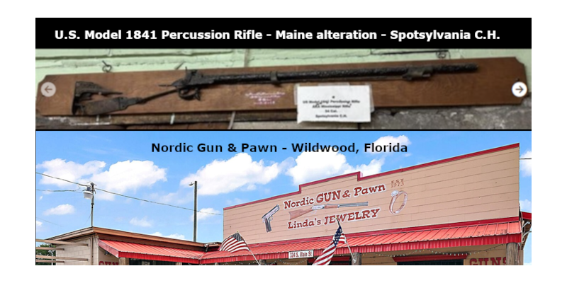 U.S. Model 1841 Nordic Gun & Pawn, Wildwood, Florida