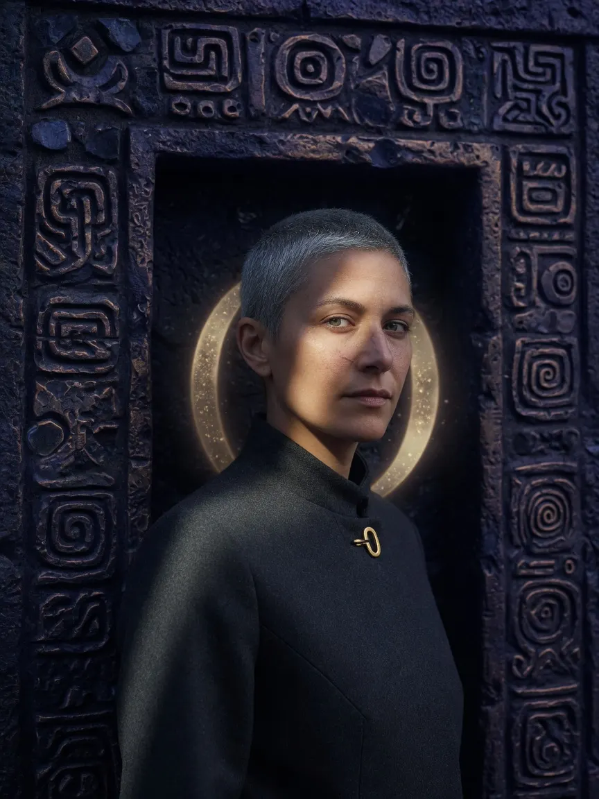 RUDI-0, witness at the carved gate